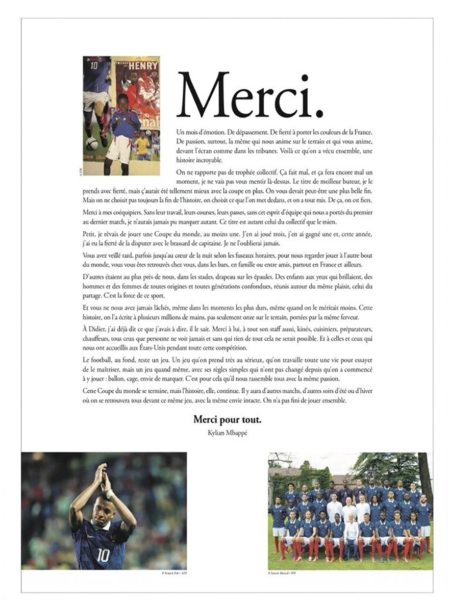 La Carta de Mbappé a los Aficionados: Gracias por Su Apoyo, La Gran Aventura Continúa