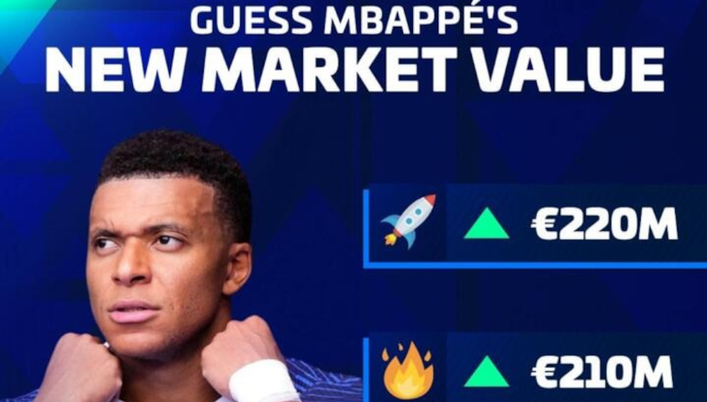 Transfermarkt kündigt Wertsteigerung für Mbappé an, Spitzenbewertung könnte 220 Millionen € erreichen